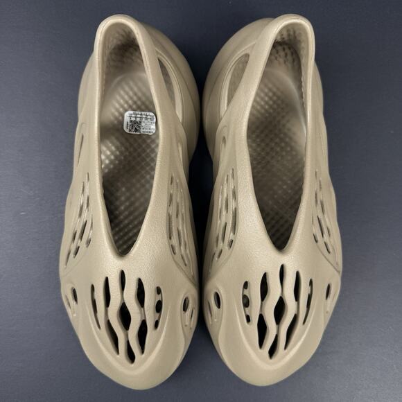 adidas Yeezy Foam Runner Stone Taupe Men’s Size 8 Clogs Shoes Authentic main image 4